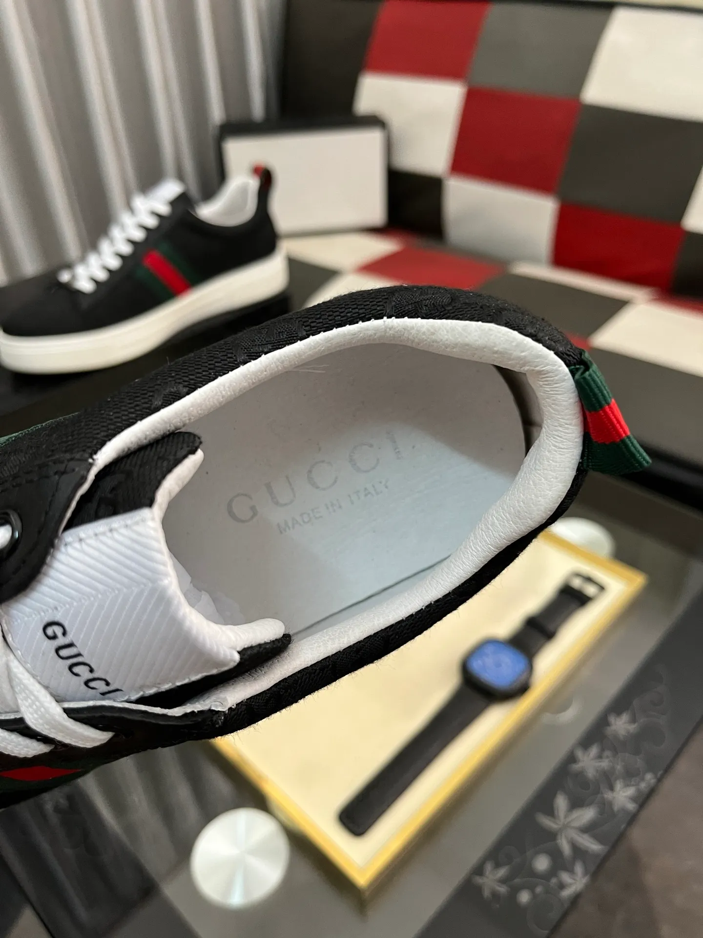 Men's Men's Shoes💰420⌚️⌚️【GUCCI】Gucci men's latest white shoe series casual shoes! The official website is built 1:1. Upper: Made of imported cowhide, with electric embroidery ➕Inner lining: Made of high-quality first-layer pigskin, soft and comfortable. Picky material selection and exquisite workmanship give you the best enjoyment. Size: 38-443️⃣Colors available